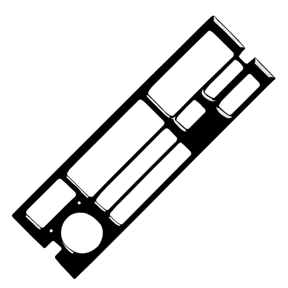 Piano Black Radio CD Panel Trim for BMW 3 Series E36 (1994–1996)