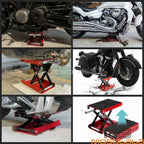 Motorcycle Scissor Lift Jack Stand for Honda Dirt Bike ATV Cruiser