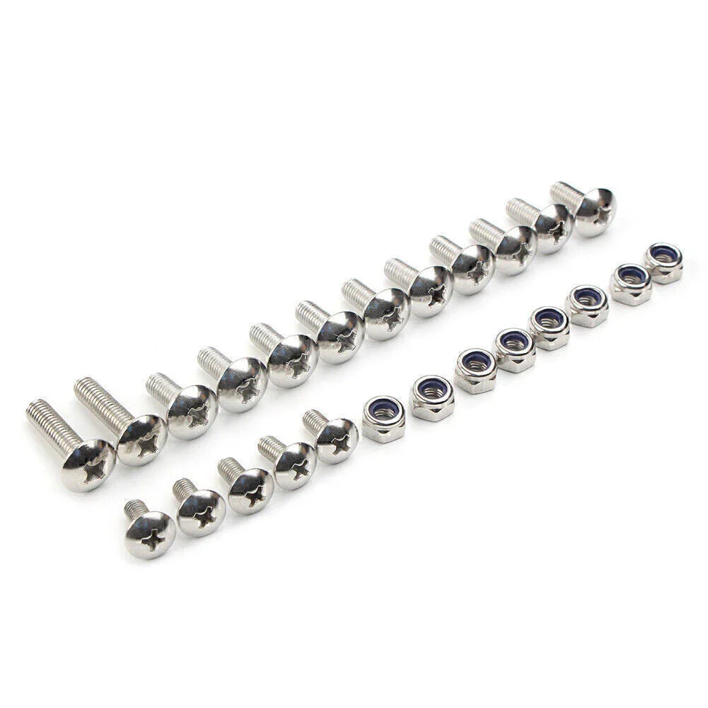 25 Piece Fender Bolt Screw Nut Mounts for Yamaha Banshee (1987-2006)