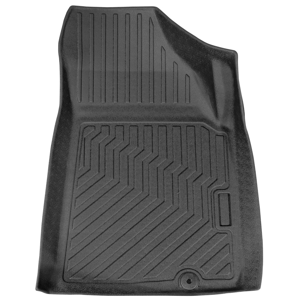 Set of 4 TPE Rubber All Weather Floor Mats for Nissan Altima (2016–2018)