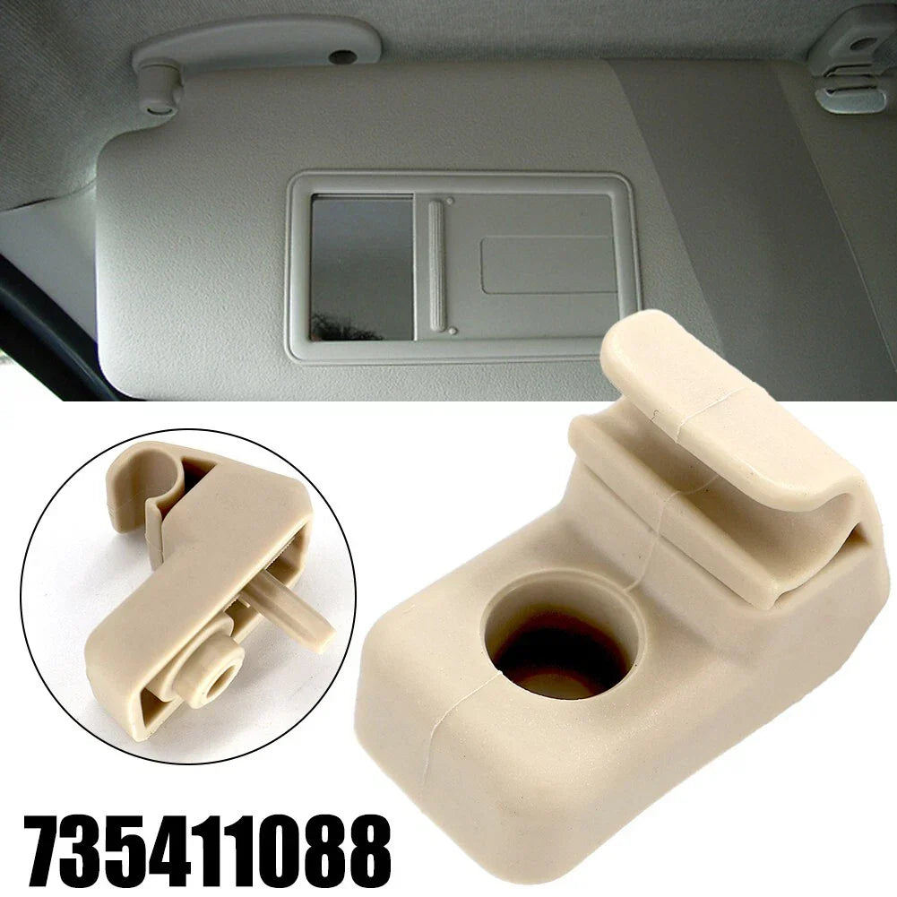 1x Sun Visor Holder Mount for Fiat ABS Sun Visor Bracket