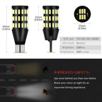 2X 2200lm 921 LED Backup Reverse Light Bulb for F-250 F-350 Super Duty (2011–2016)