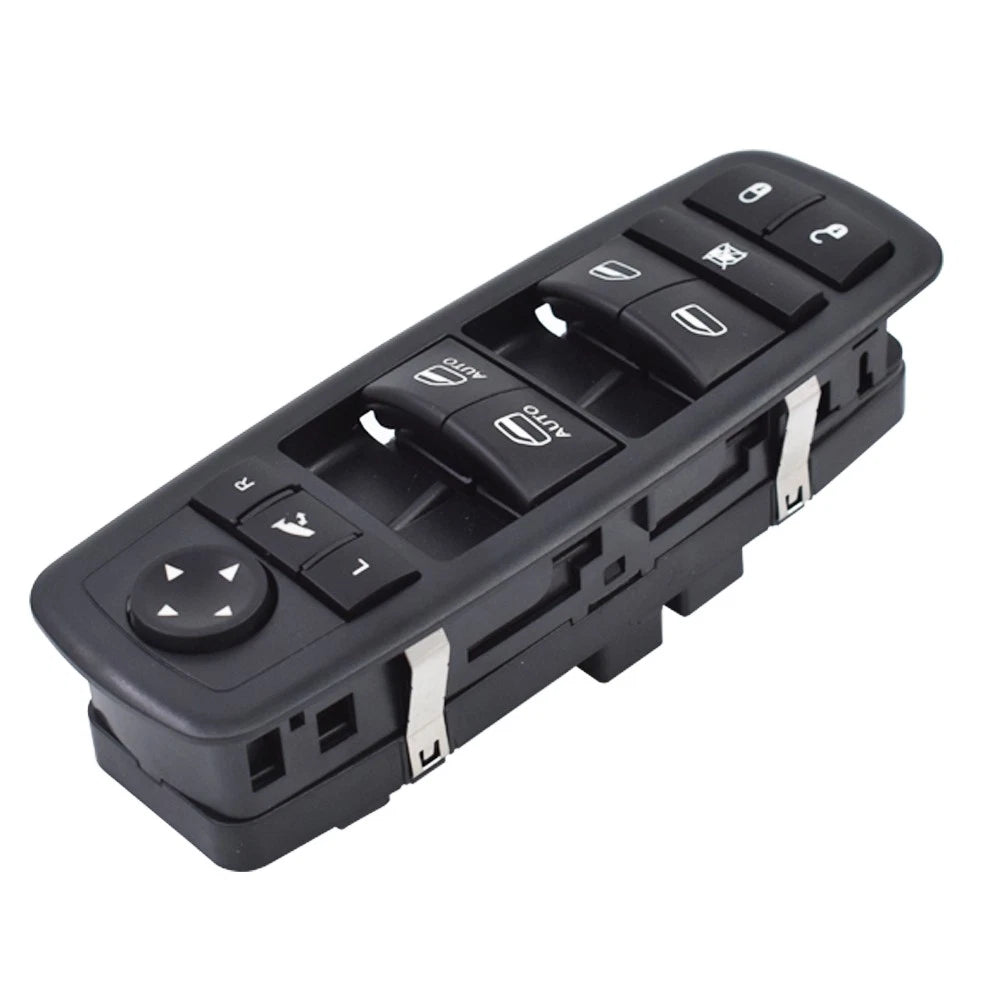 Car Window Switch for Jeep Grand Cherokee (2010–2020) Black ABS Plastic LH