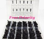 Set of 192 Push Pin Retainers for Toyota Honda GM Ford