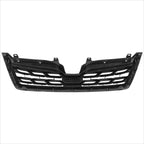 Factory Style Mesh Lower Grille for Subaru Forester (2017–2018) w/Badge Slot, Grey Trim