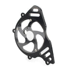 Black CNC Front Chain Sprocket Cover for Kawasaki Z1000 (2010-2017)