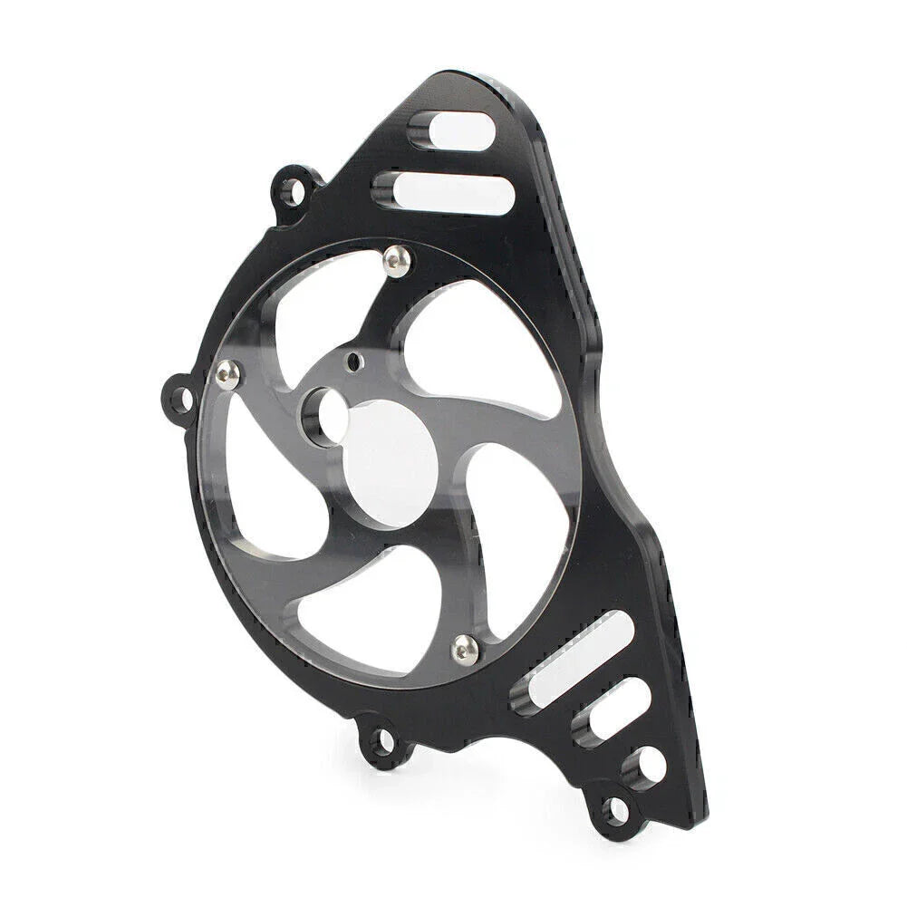 Black CNC Front Chain Sprocket Cover for Kawasaki Z1000 (2010-2017)