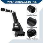 Front Driver Side Headlight Washer Nozzle for Lexus LX570 (2008–2011) No. 8520860030