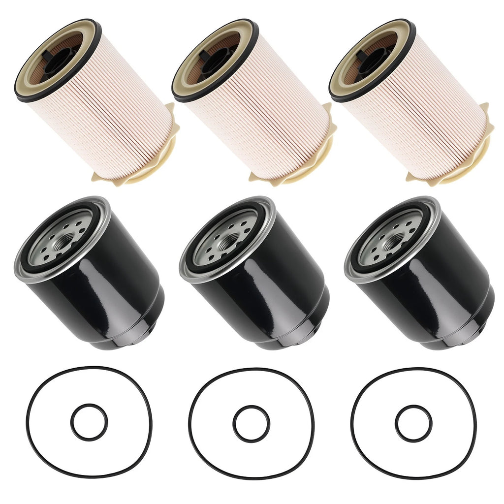 12Pack Fuel Filter 68197867AA for Ram 2500 3500 4500 5500 6.7L Diesel (2013–2018)