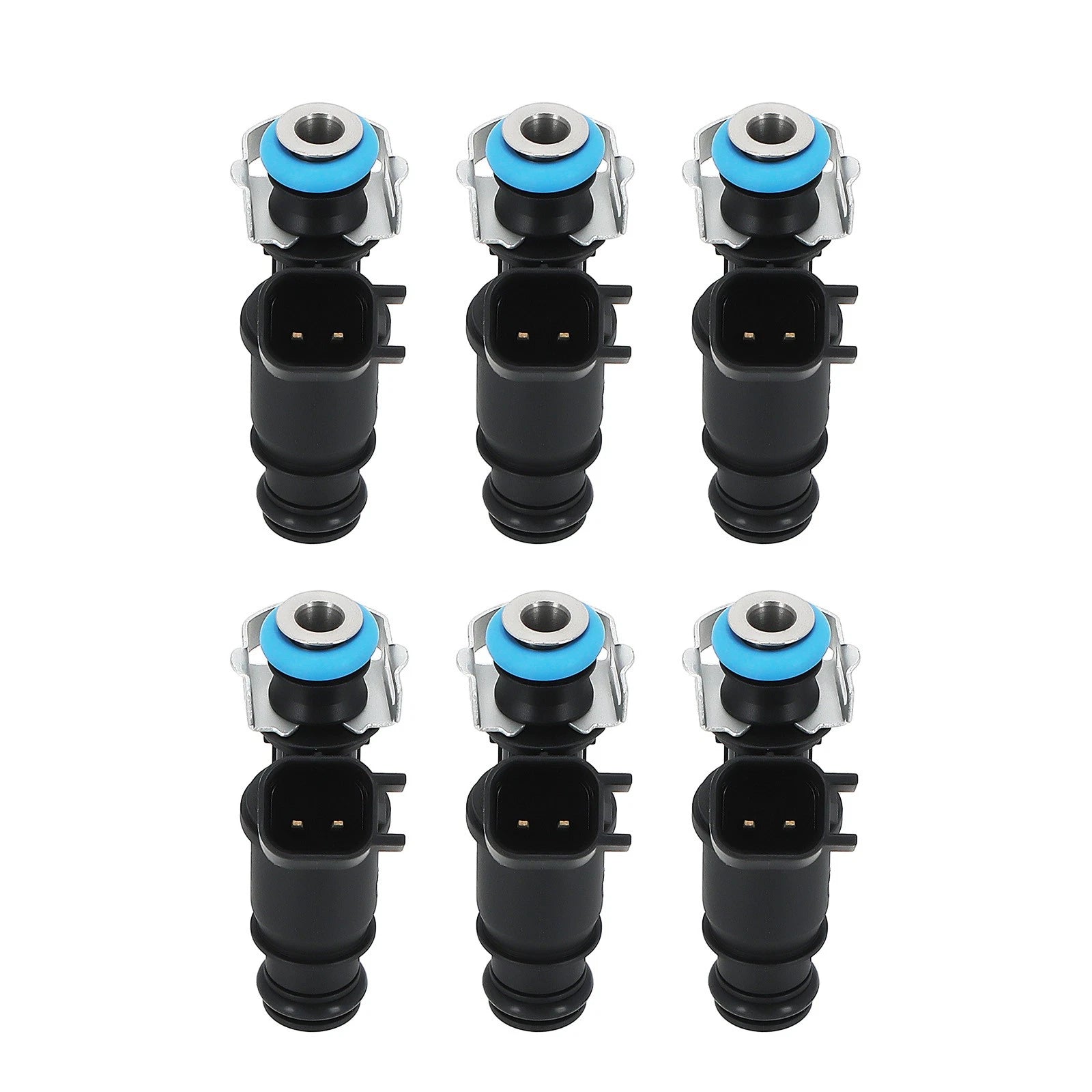 Set of 6 Fuel Injectors for Pontiac Grand Prix V6 3.8L (1997–2008)