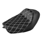 Solo Rider Seat for Harley Sportster XL 883 1200 48 72 (2010–2022) Black