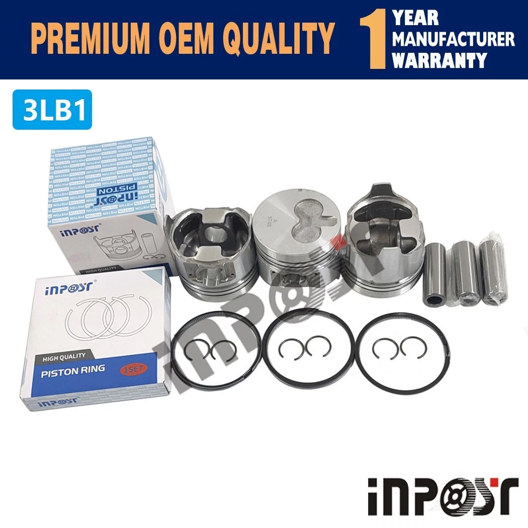 3LB1 Overhaul Kit for Isuzu Sumitomo SH30JX (Loader Excavator)
