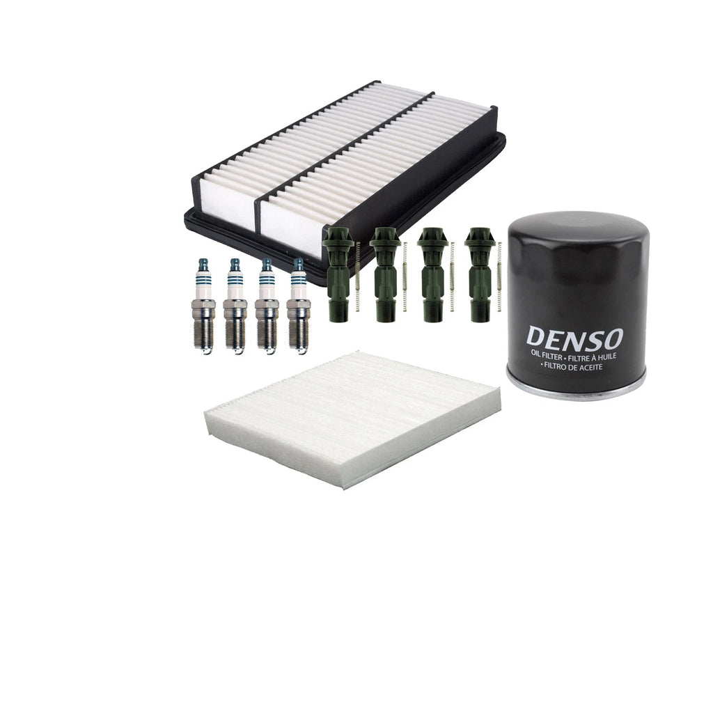 Tune Up Kit with 4 Spark Plugs & Boots for Mazda CX-7 (2007–2012)