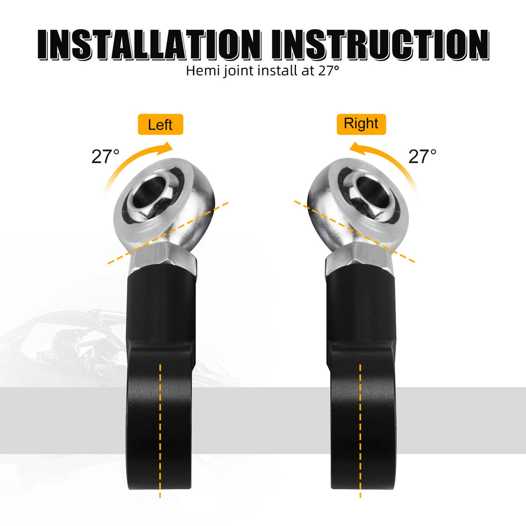 Front Sway Bar Stabilizer Link Kit for Can-Am Maverick X3 RR R (2019–2023)