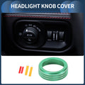 Fog Light Control Switch Knob Cover for Dodge RAM (2018–2022) Green 1 Pc