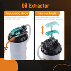 7.5L Dual Mode Oil Extractor for Car (Manual & Pneumatic)