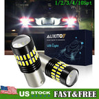 Set of 2 7506 Reverse LED Backup Light Bulbs for Make Model