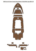 EVA Pads for Scout 24 Center Console (2008) - Teak Flooring