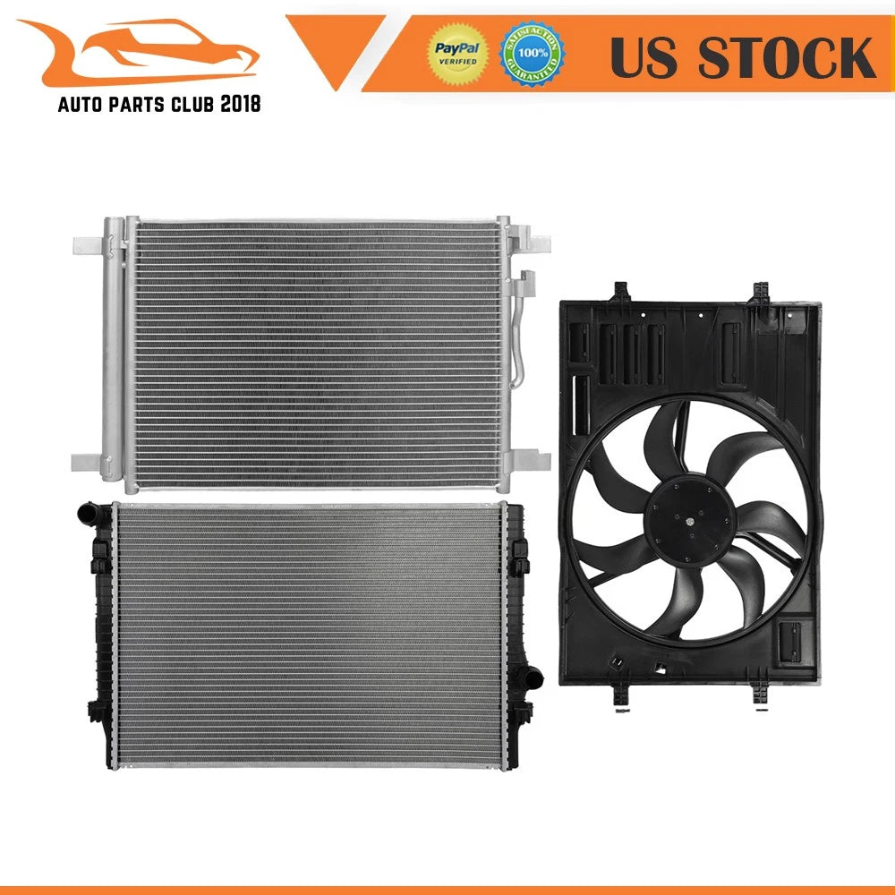 Cooling Fan Kit for Volkswagen GTI (2015–2019)