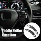 Paddle Shifter 2 x Aluminum Alloy Black for Honda Spirior Odyssey (2015-2018)