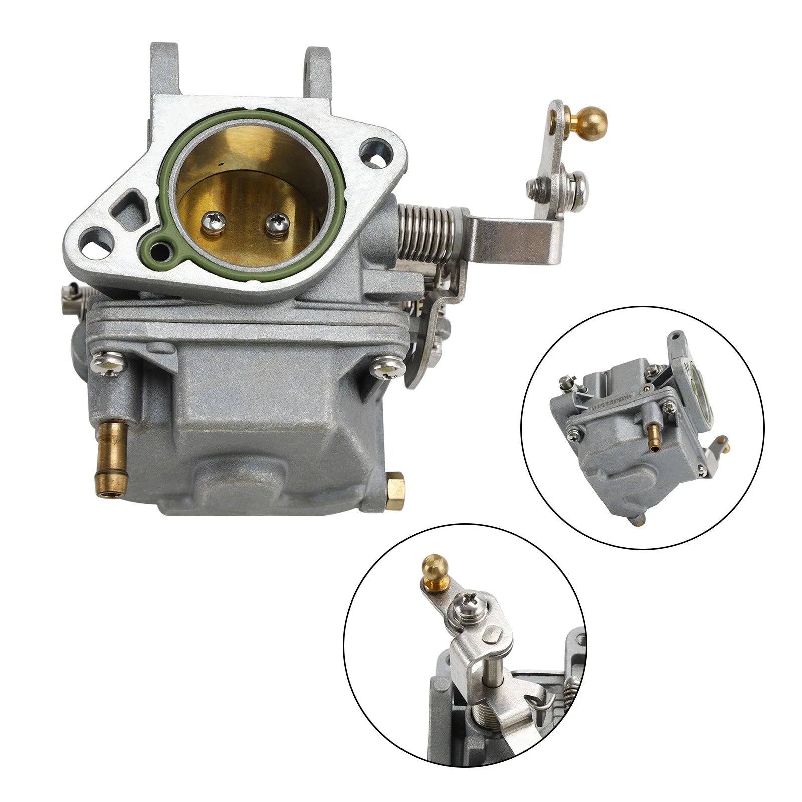 Carburetor for Yamaha 2-Stroke 30HP T30 40HP T40 Outboard (66T-14301)