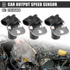 Set of 3 Speed Sensors for GMC Sierra 1500 (2002–2010) No. 29536408 Black