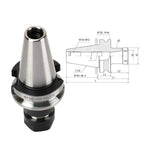 Set of 4 Collet Chucks for BT30 (70mm Gage Length)