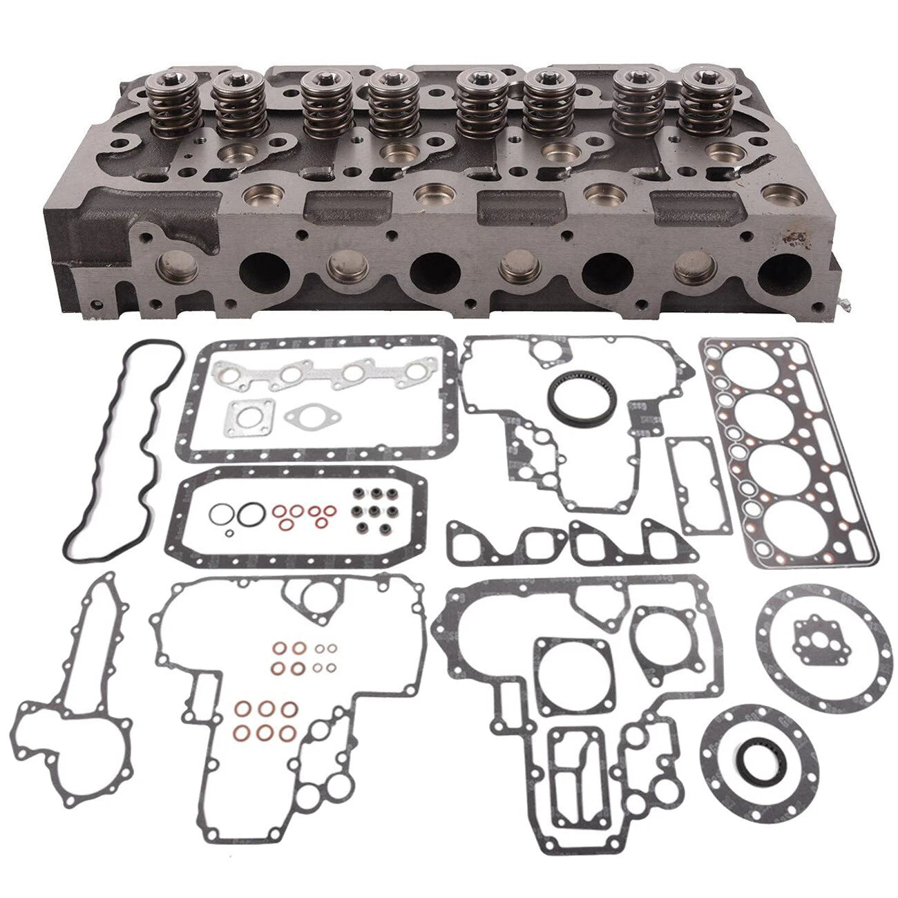 Cylinder Head with Gasket for Kubota L553 L555