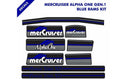 Complete Decals Kit for Mercruiser Alpha One Gen.1 (2016) - Blue Rams