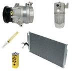AC Compressor Kit With Condenser for Pontiac Montana 3.4L (2000-2005)