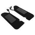 Set of 2 Black Sun Visors for Chevrolet C5 Corvette (2005–2013) 23142243