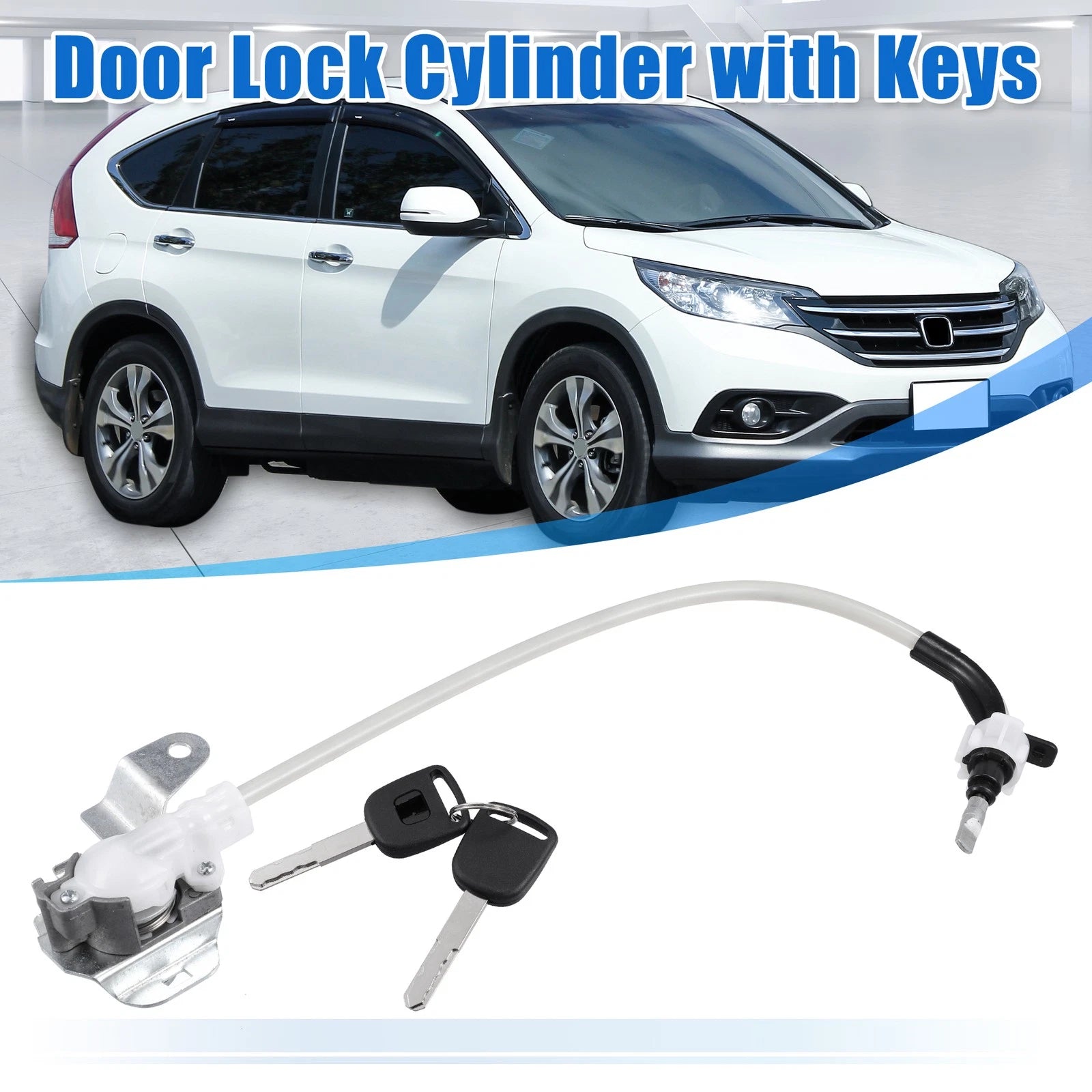 Set of 1 Front Left Door Lock Cylinder Cable for CR-V (2007–2011) 72185-SWA-A01