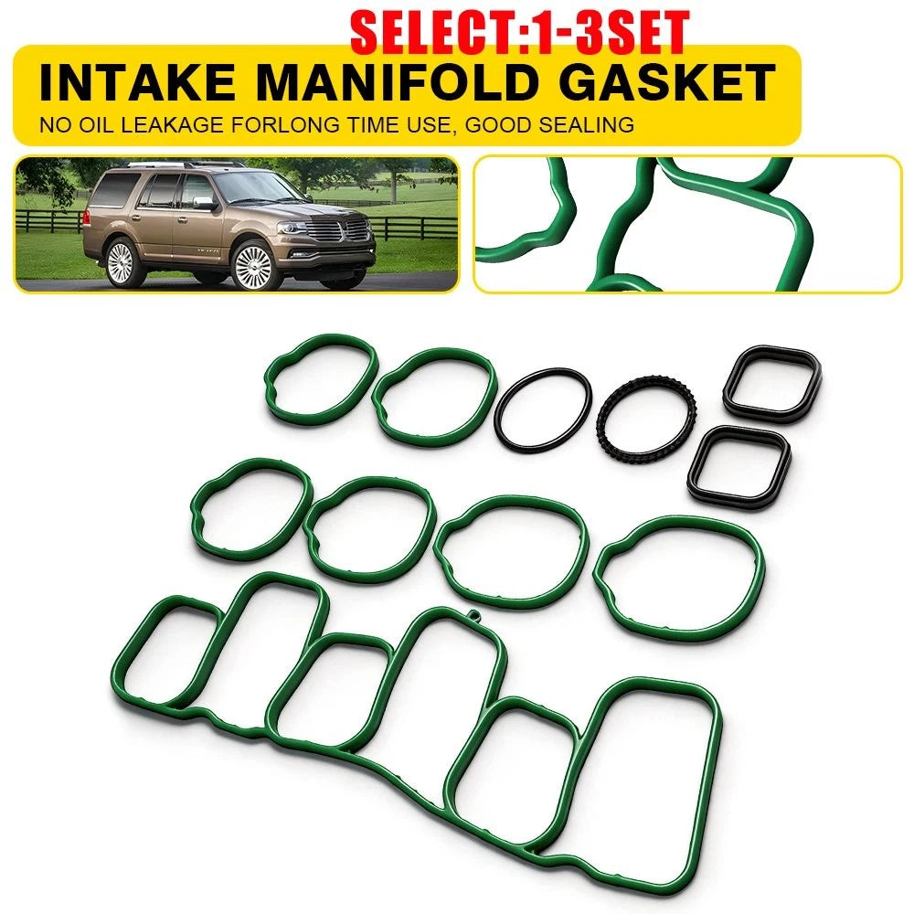 Intake Manifold Gasket for Ford Lincoln 3.5L-3.7L V6 (2011–2015)