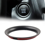 Push Button Ring Trim for Mazda 3 Axela 6 Atenza CX-5 (2014–2020) Black
