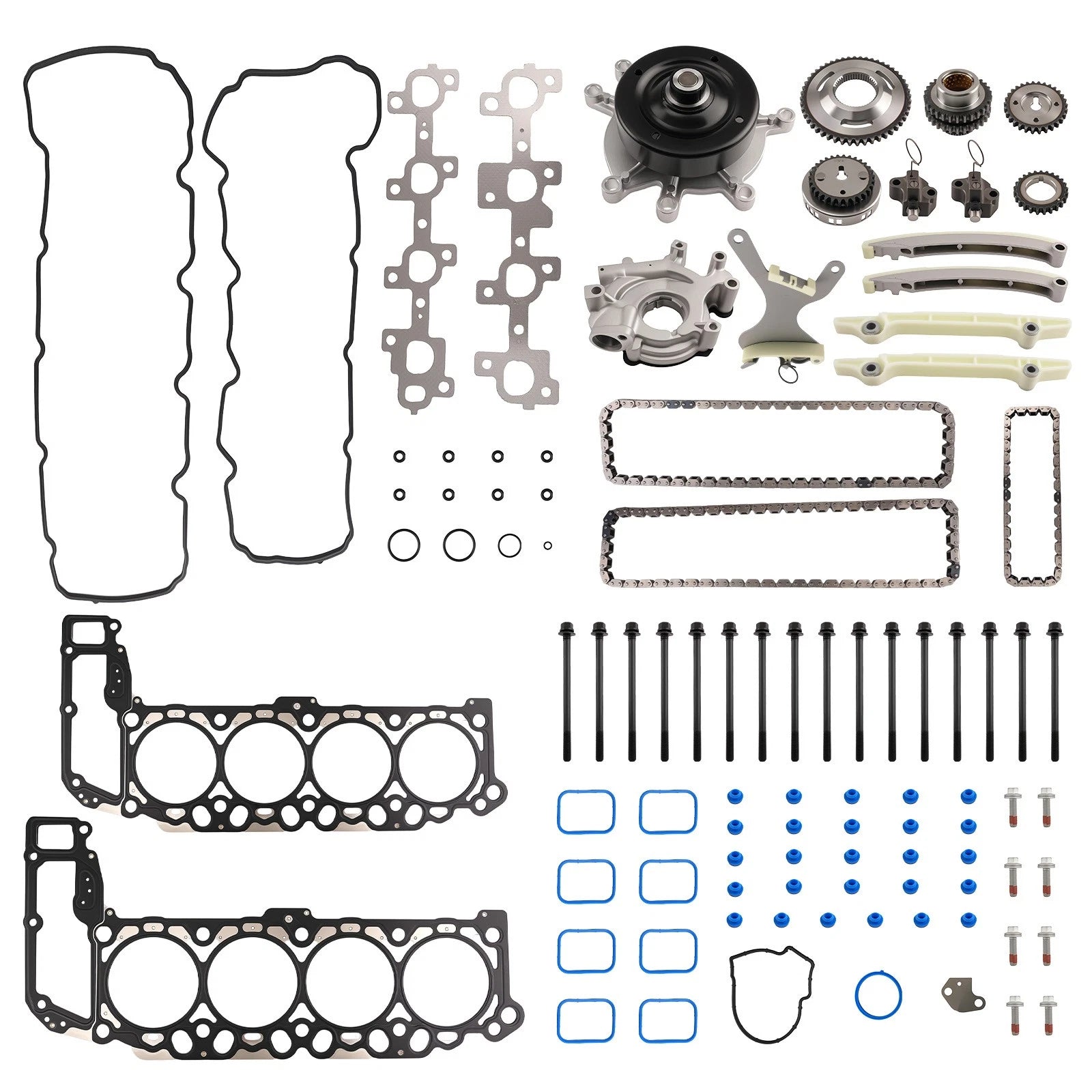 Timing Chain Kit & Head Gasket Bolt Set for Dodge Durango 4.7L (2004–2007)