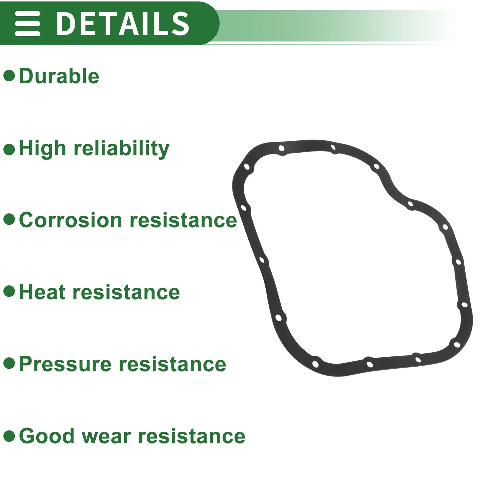 Oil Pan Gasket for Toyota Yaris VIOS Sedan (2005–2013) No.3516852040