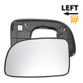 Heated Left Side Mirror Glass for Hyundai Santa Fe (2007–2012) 781954270373
