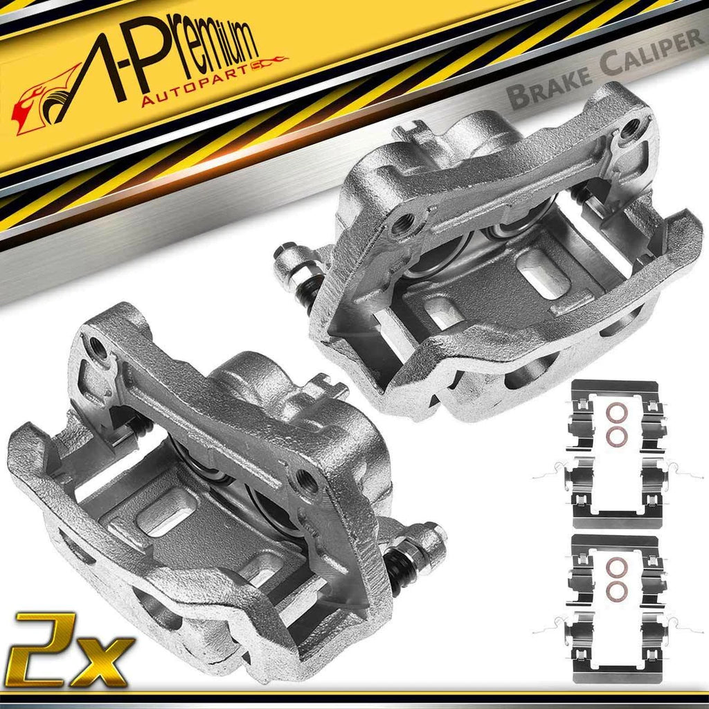 Pair Front Brake Calipers for Nissan Murano (2011–2014) Infiniti G37 M35