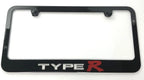 License Plate Frame Black Type R Replacement for Honda Civic (2006–2025)