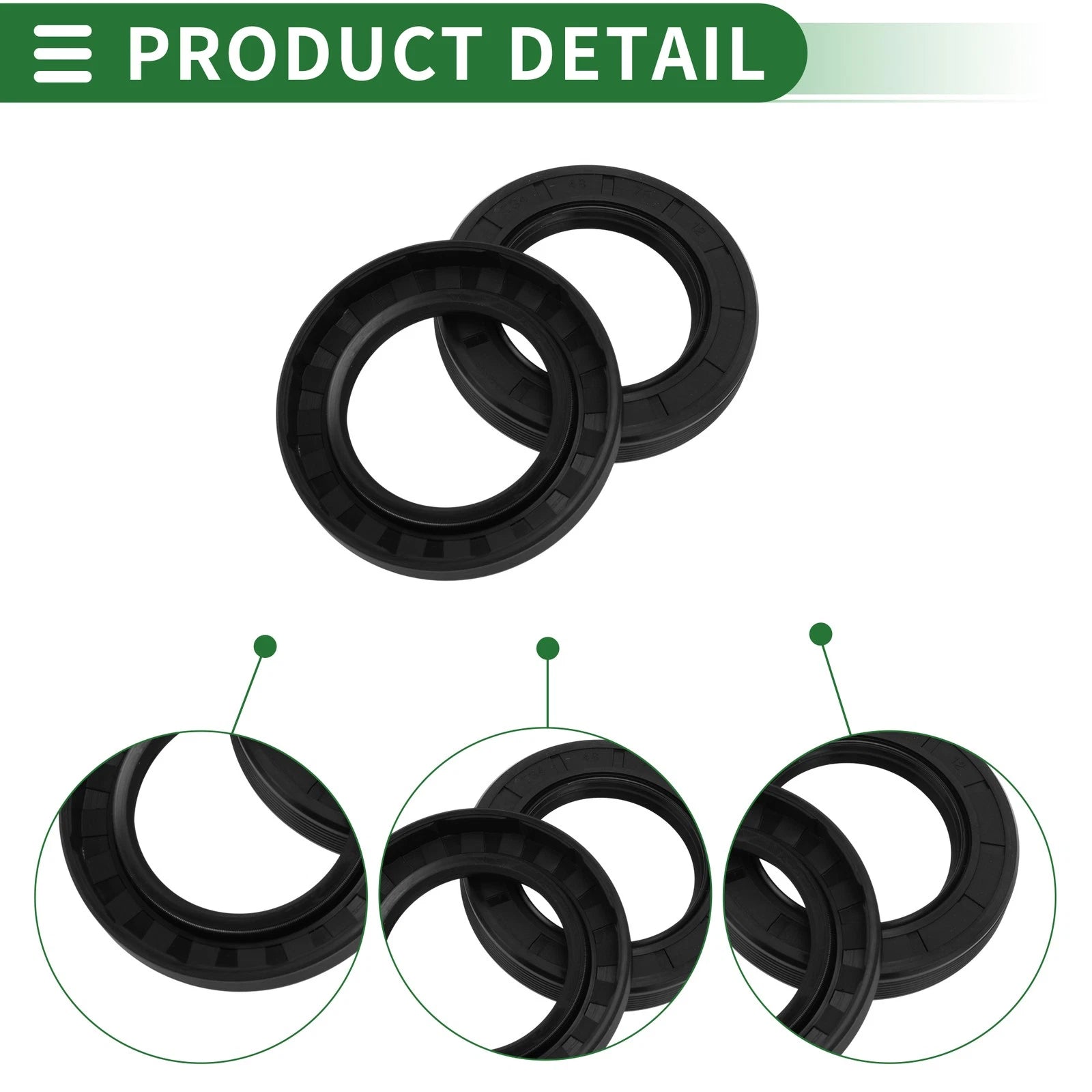 Oil Seal for Rotary Shaft (48x75x12mm)
