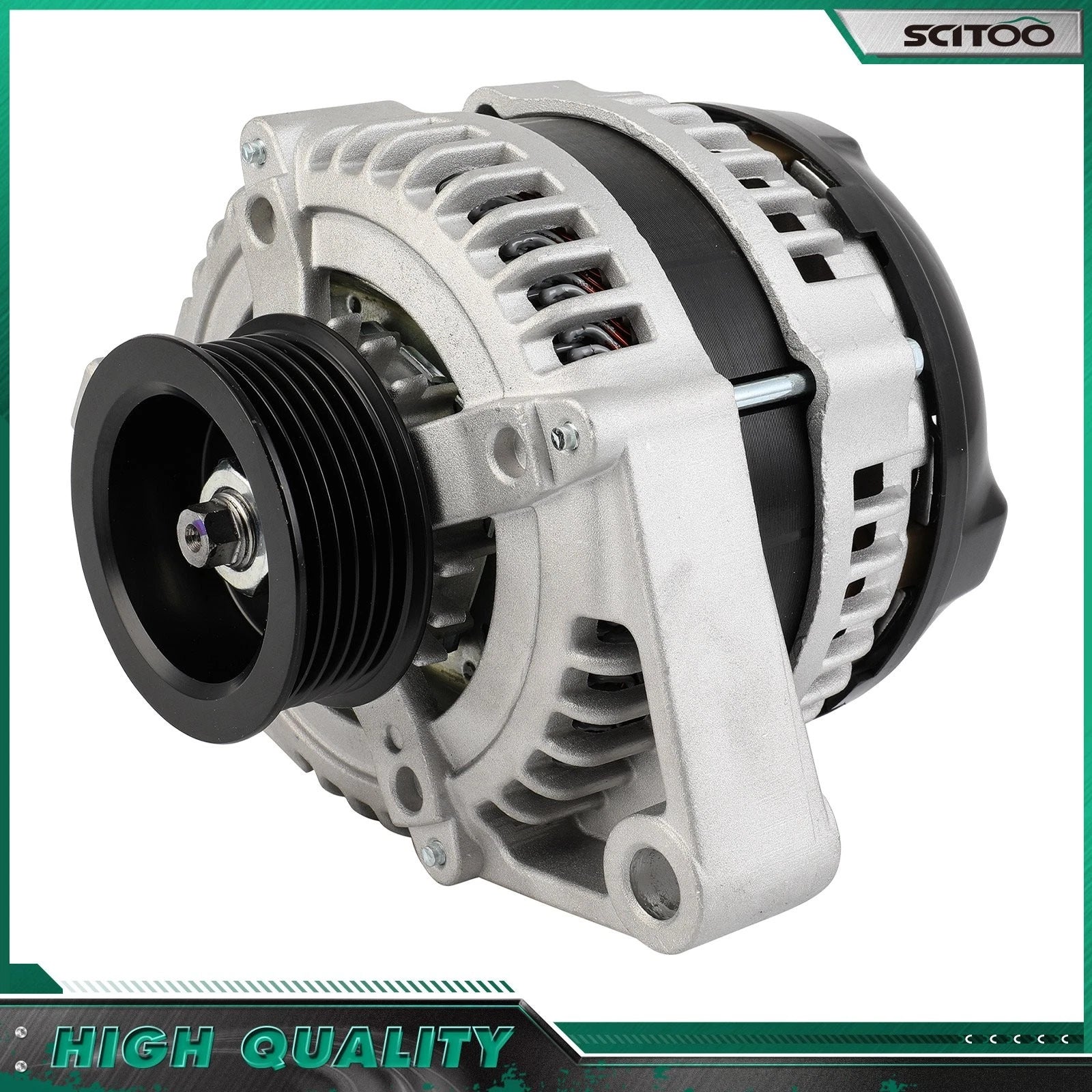 Alternator for Cadillac CTS (2009–2015) V8 6.2L 150A 104210-5400 11513N