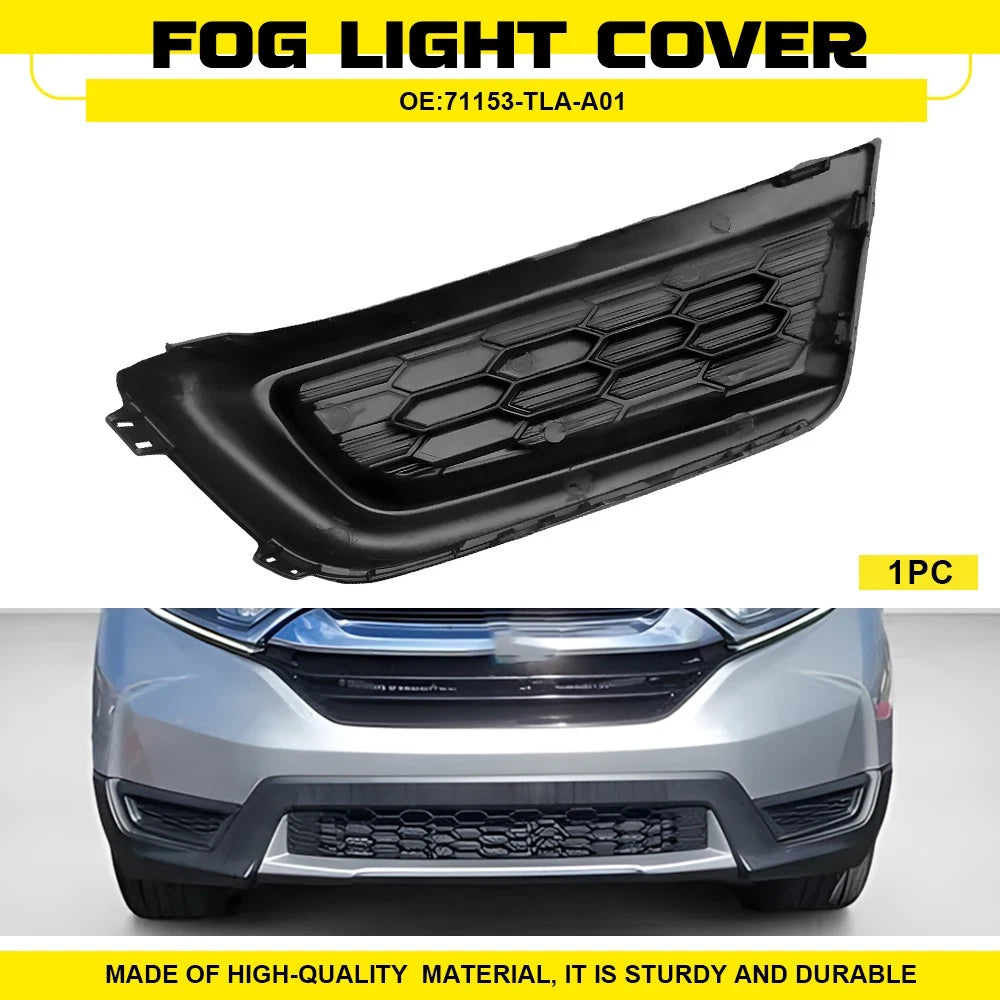 Fog Light Bezel Cover Left for Honda CR-V LX EXV (2017–2019)