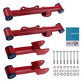 4x Rear Tubular Control Arms w/ Bushings for Ford Mustang (1979–2004)