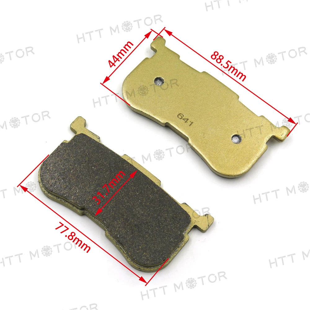Disc Brake Pad Set for Harley-Davidson FLHTCUTG Tri Glide Ultra (Cl-FA641)