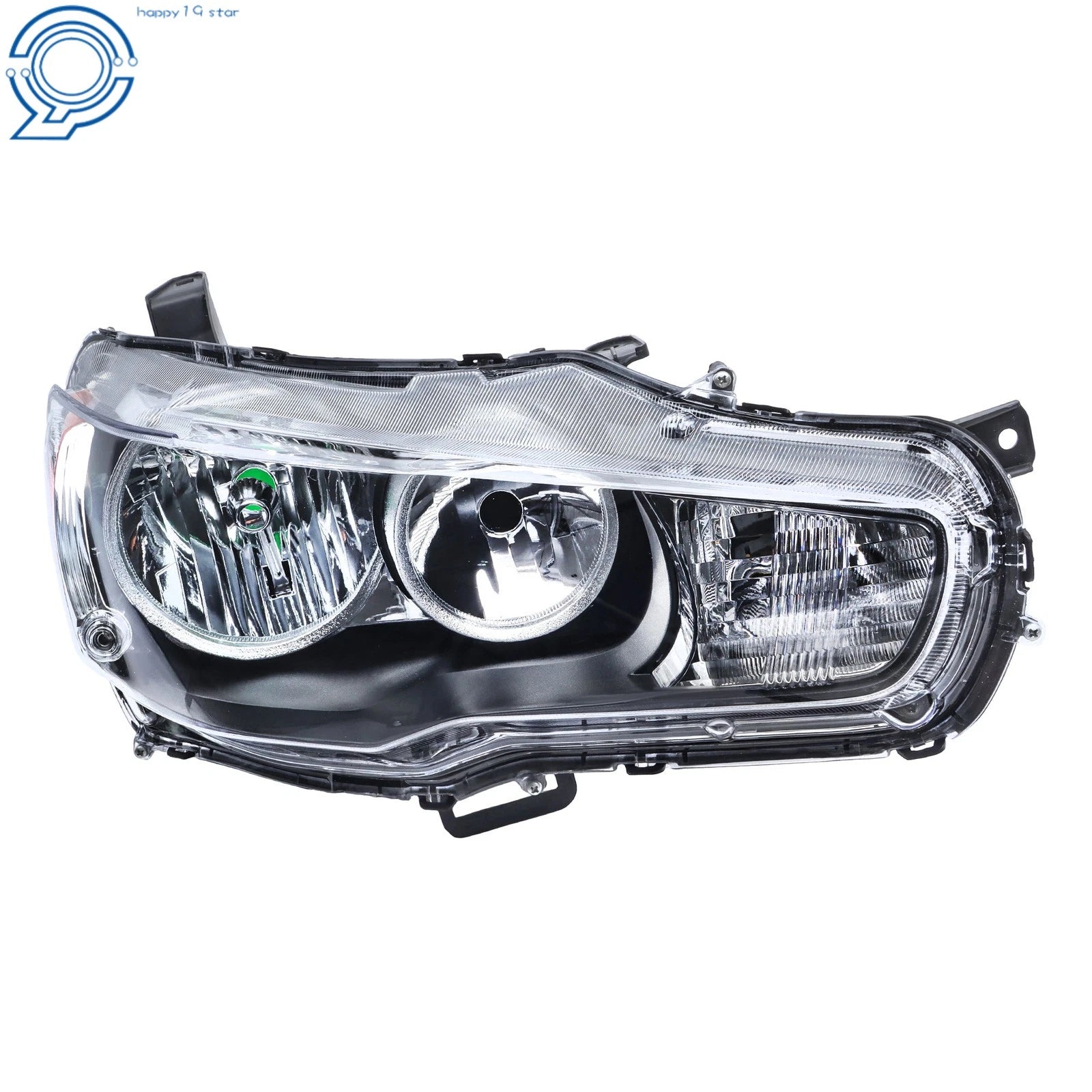 Headlight for Mitsubishi Lancer (2008–2017) Passenger Right Halogen