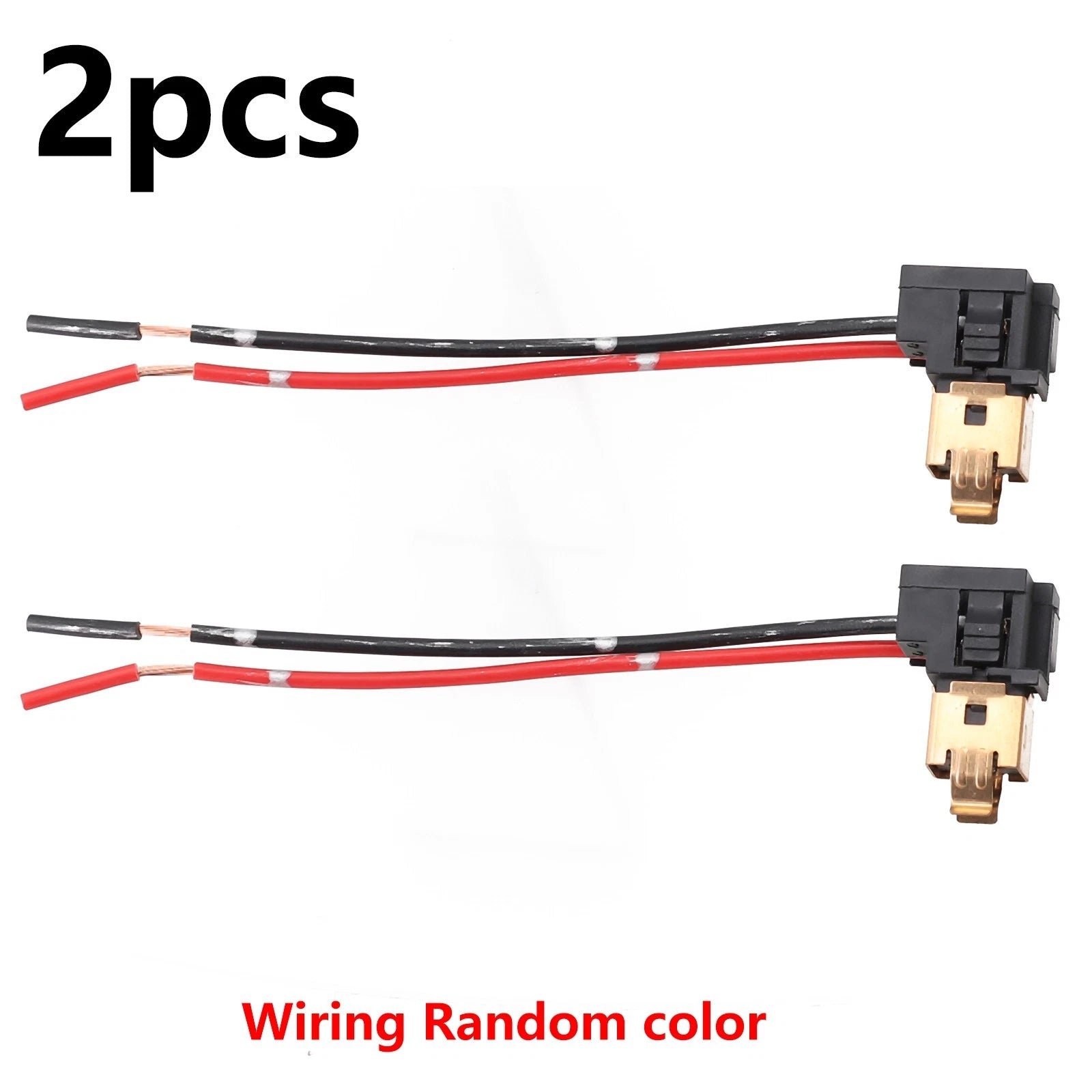 2X H1 H3 Socket Extension Wiring Harness Connector LED Headlight Adapter