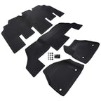 Floor Mats Liner for Chrysler Pacifica (2017–2025) TPE All Weather Waterproof