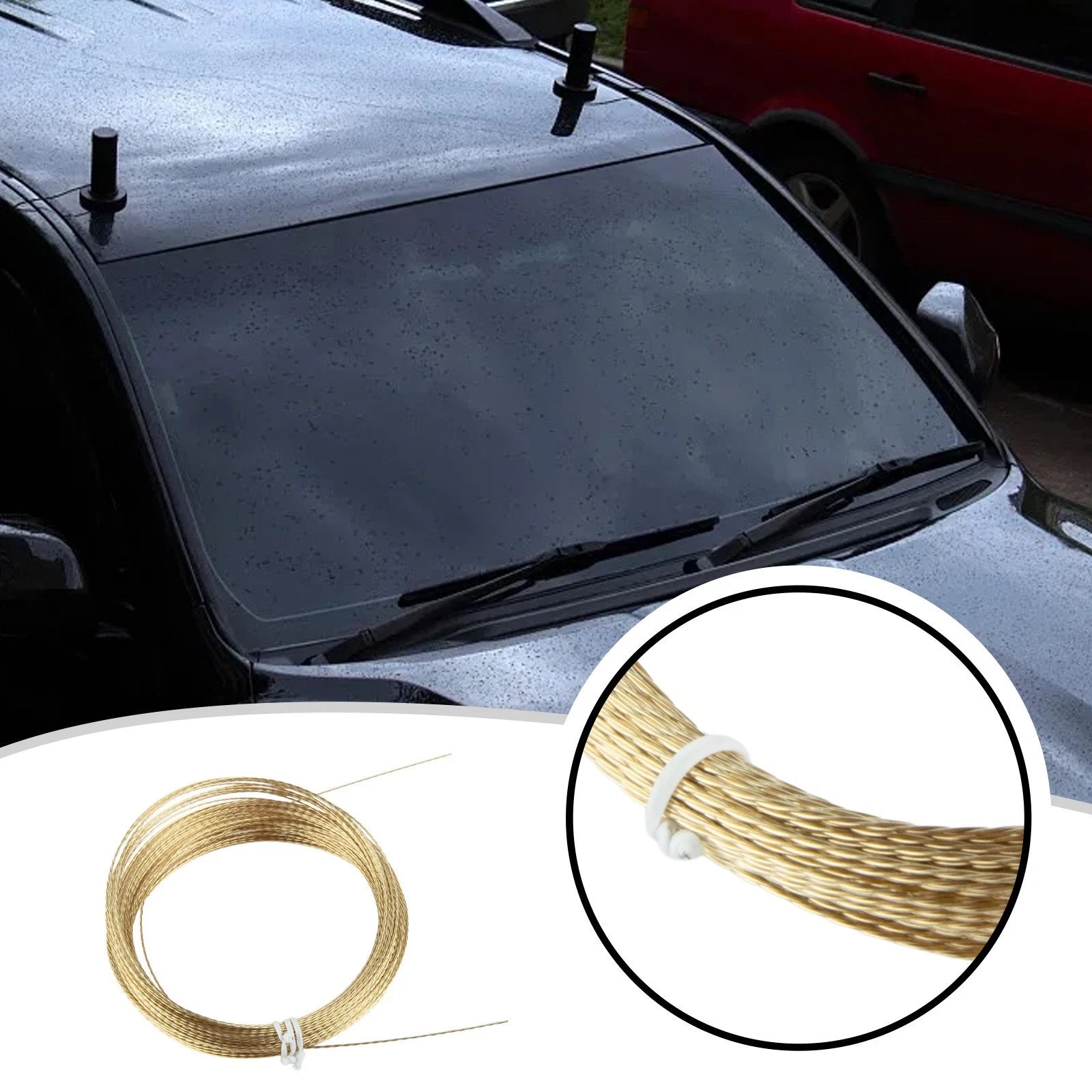 Windshield Cut-Out Wire Removal Tool for
