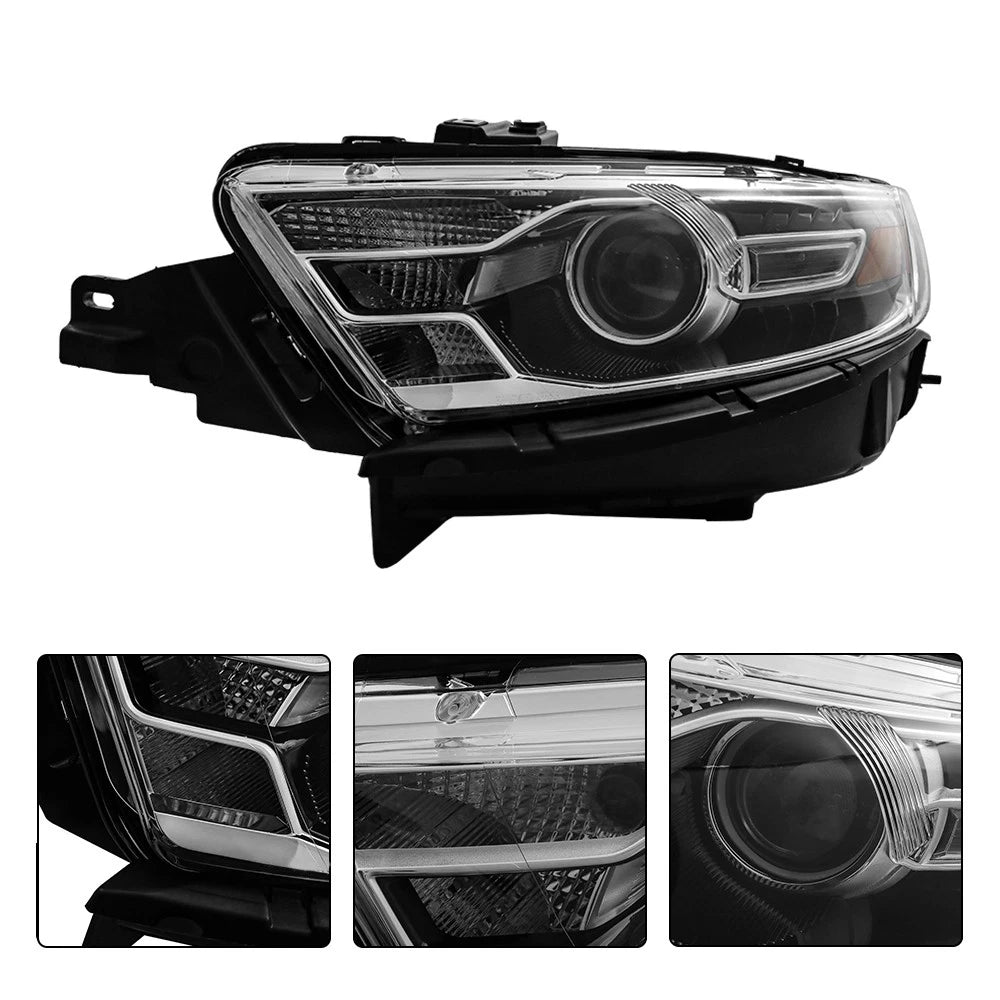 Left Headlight for Ford Taurus (2016-2019) Clear Lens Halogen