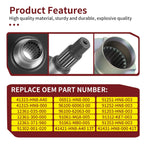 Rear Differential Gear Ring Pinion Joint Kit for Honda Rincon 650 FA/FGA (2003–2005)